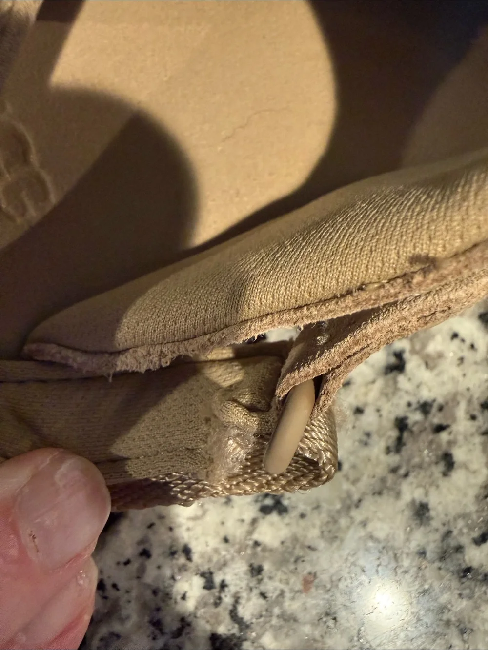 UGG Kids Suede Walker Shoes in Tan and Cream